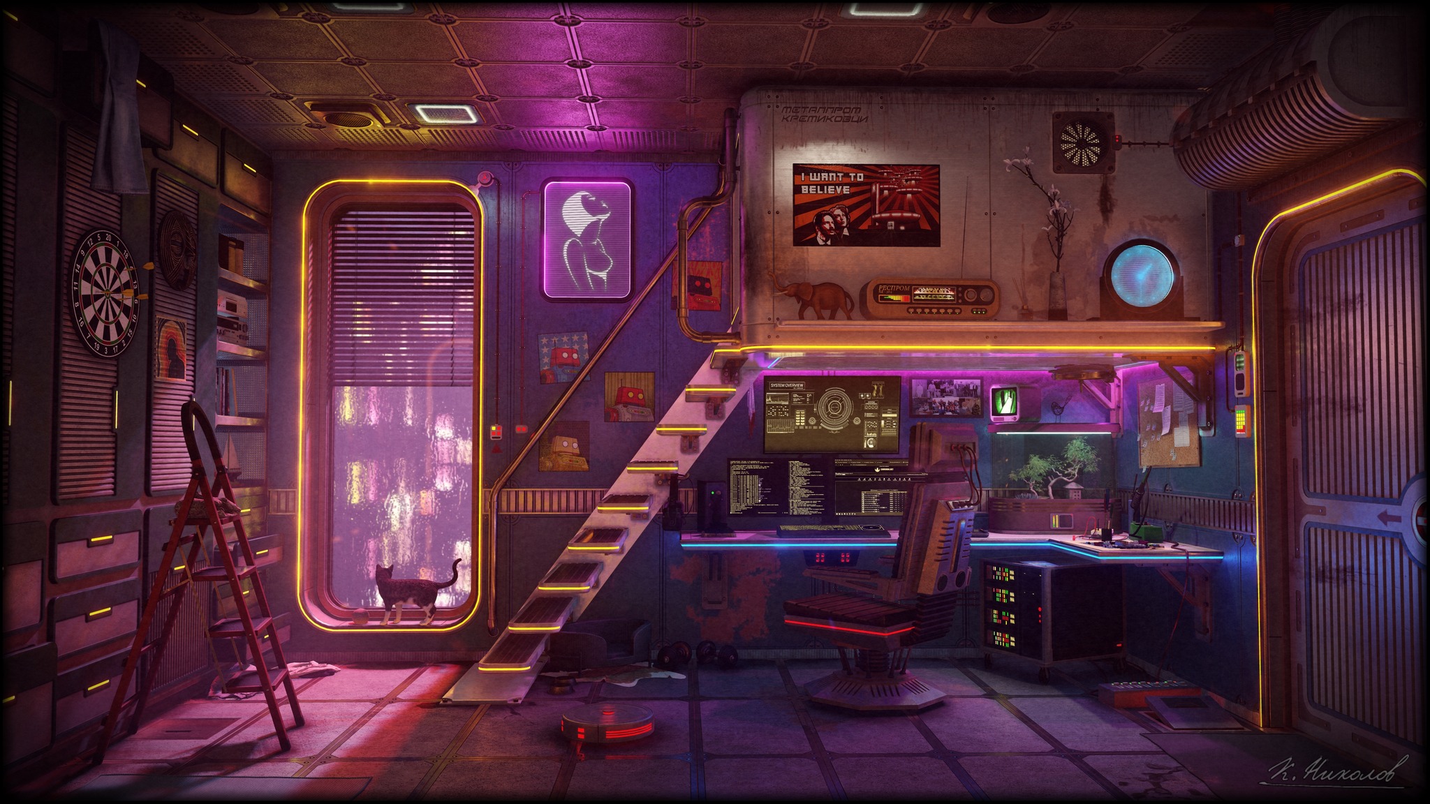 This meme is an image of a futuristic, high-tech room with a large window, a cat, and a few other decorations. The text "I'm not arguing, I'm just explaining why I'm right" appears in the top left corner, implying that the person in the room is engaged in a heated discussion or debate. The overall tone of the image is humorous and satirical, poking fun at the idea of being "right" and the importance of being able to explain one's own opinions.